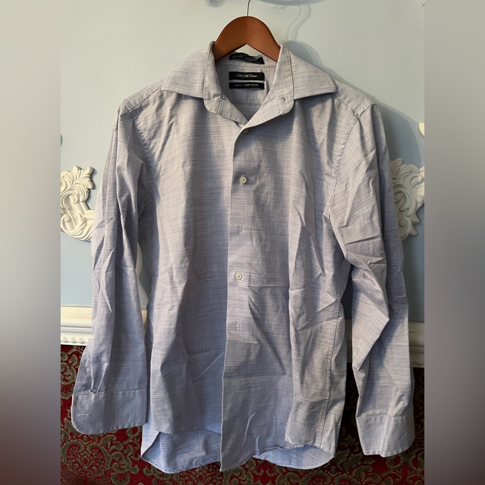 Saks Fifth Avenue Light Blue Dress Shirt